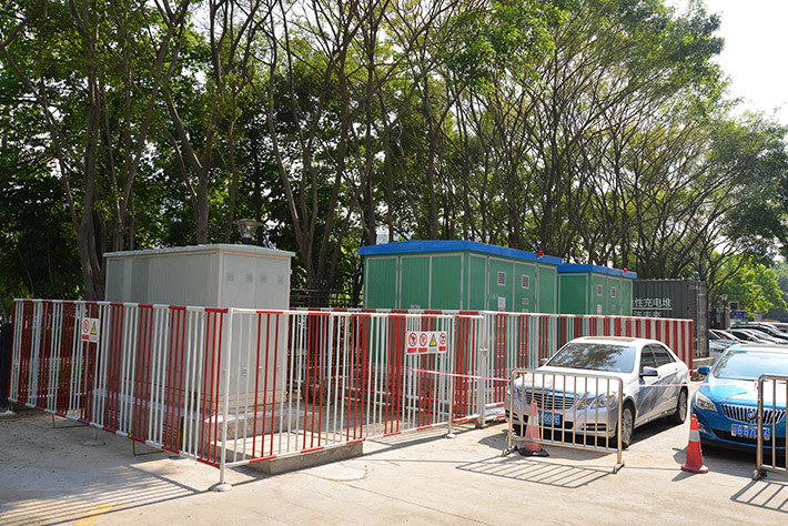 寶安區海裕停車場充電站工程