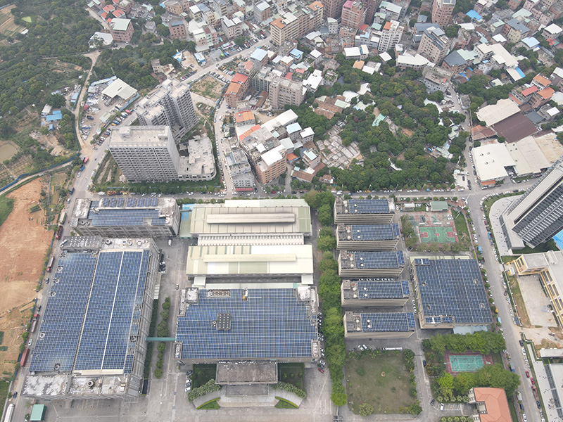 東莞百一電子有限公司3546KW工廠光伏電站順利并網