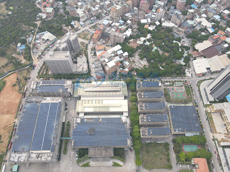 東莞百一電子有限公司3546KW光伏電站