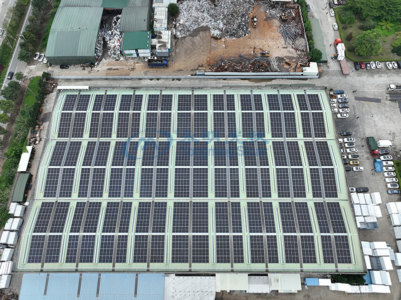 東莞茂盈五金科技有限公司1990KW光伏發電站 